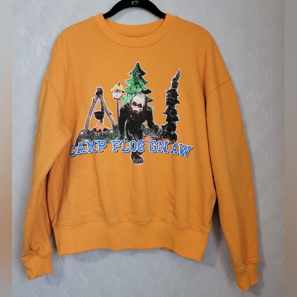 Golf Wang Camp Flog Gnaw Carnival 2023 Sz S Orange Los Angeles Tyler The Creator - Picture 1 of 7